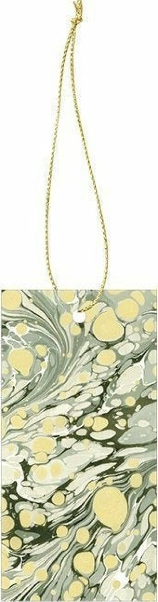 Ferm Living Marbling Gift Tag, Green