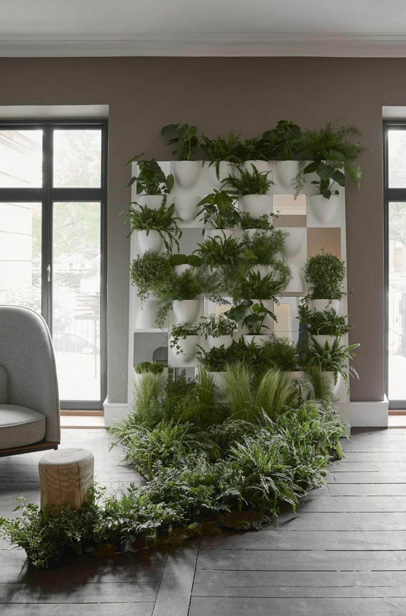 Verti Copenhagen Vertiplants, Brown Beige