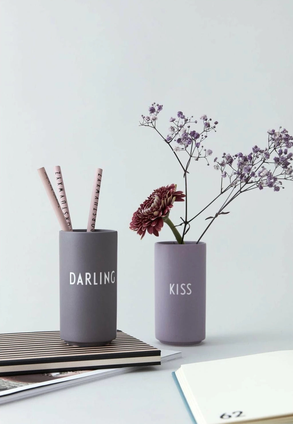 Design Letter's Favorite Vase Dusty Purple, Darling