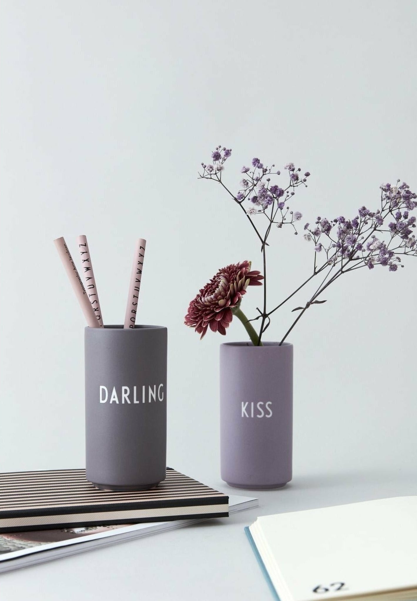 Design Letter's Favorite Vase Dusty Purple, Darling