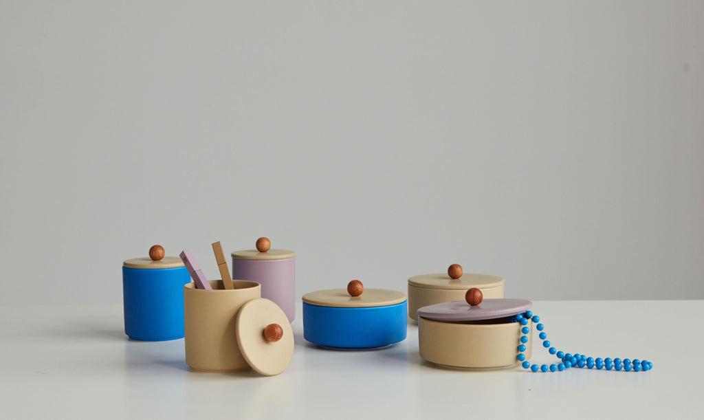 Design Letters treasure bowl, cobalt blue