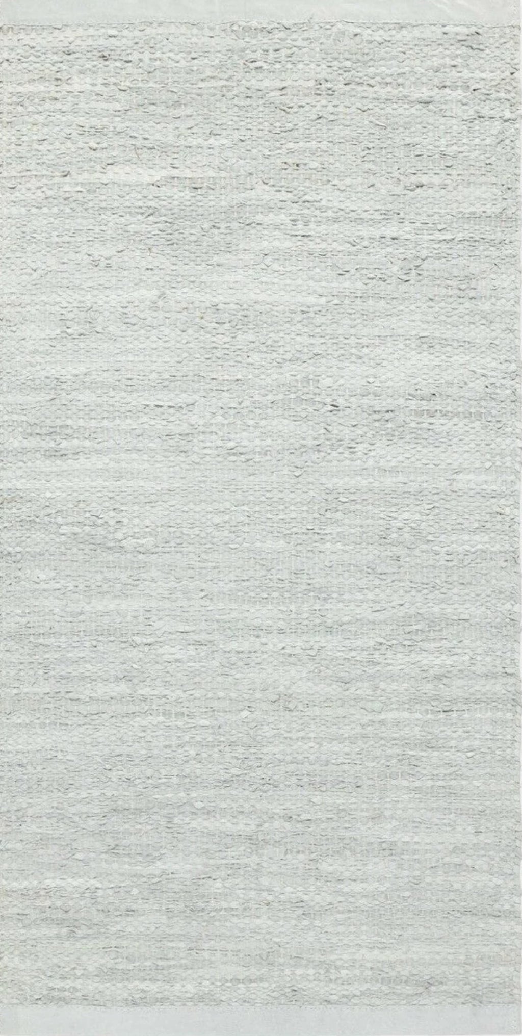 Rug Solid Leather Rug Limestone, 60 X 90 Cm