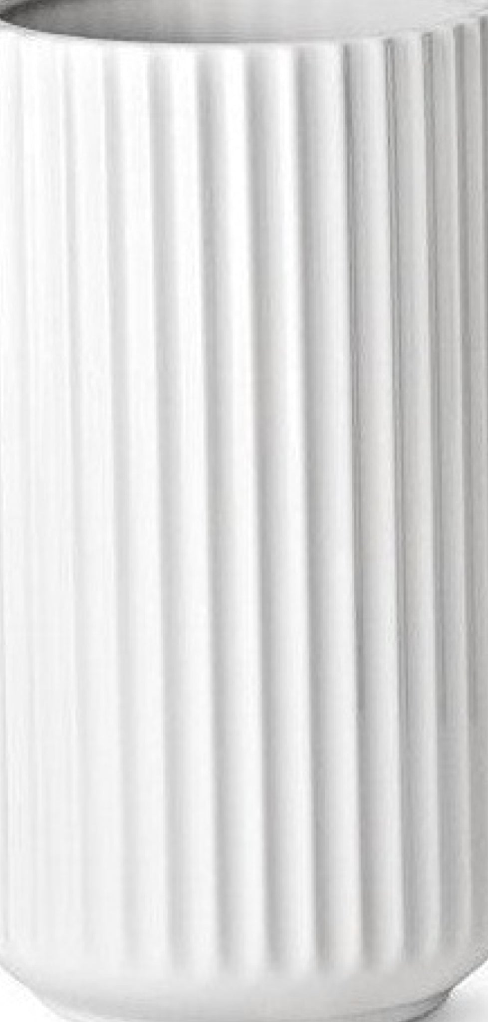 Lyngby Vase White, 20cm