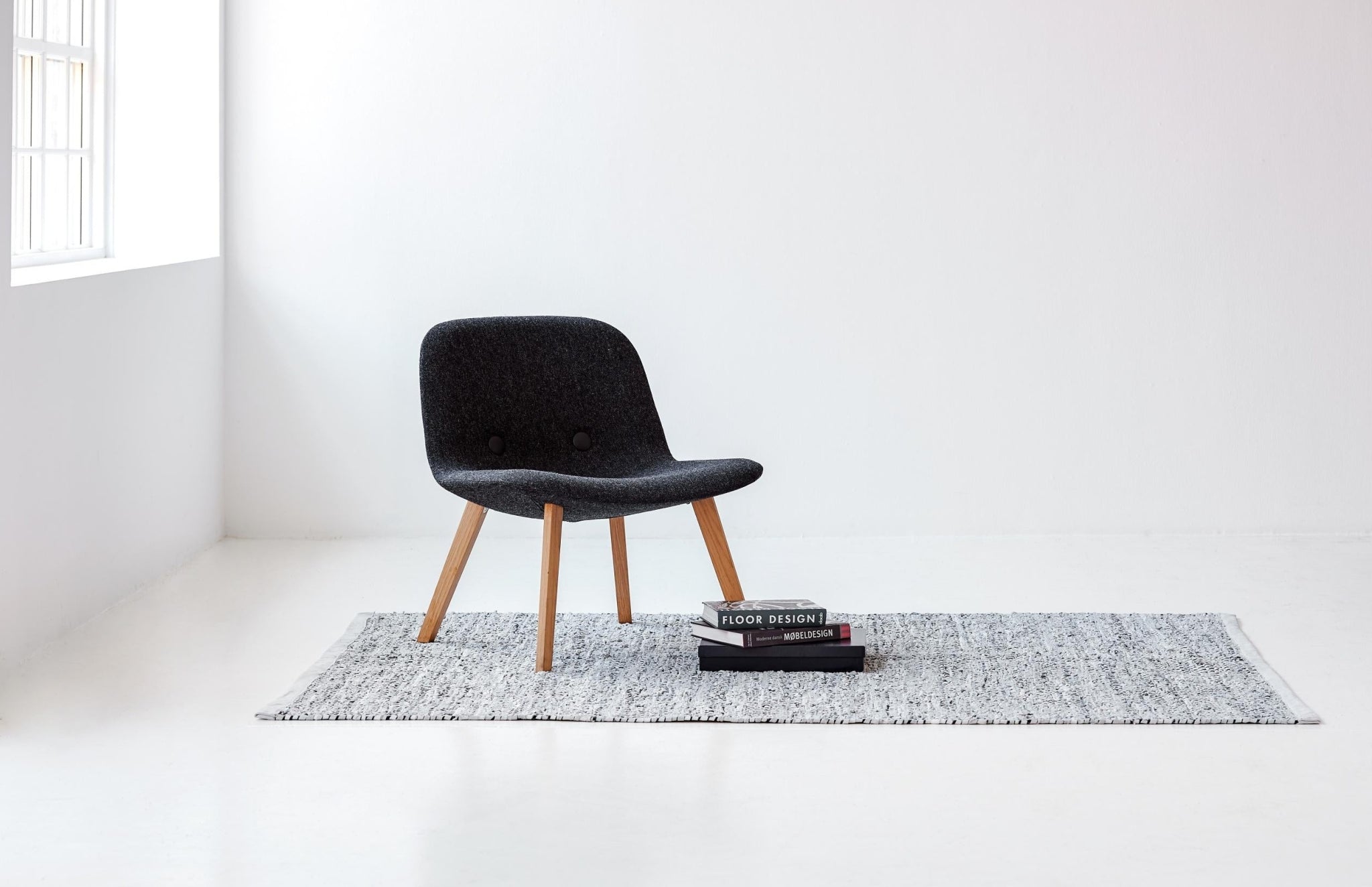 Rug Solid Leather Rug Light Grey, 75 X 200 Cm