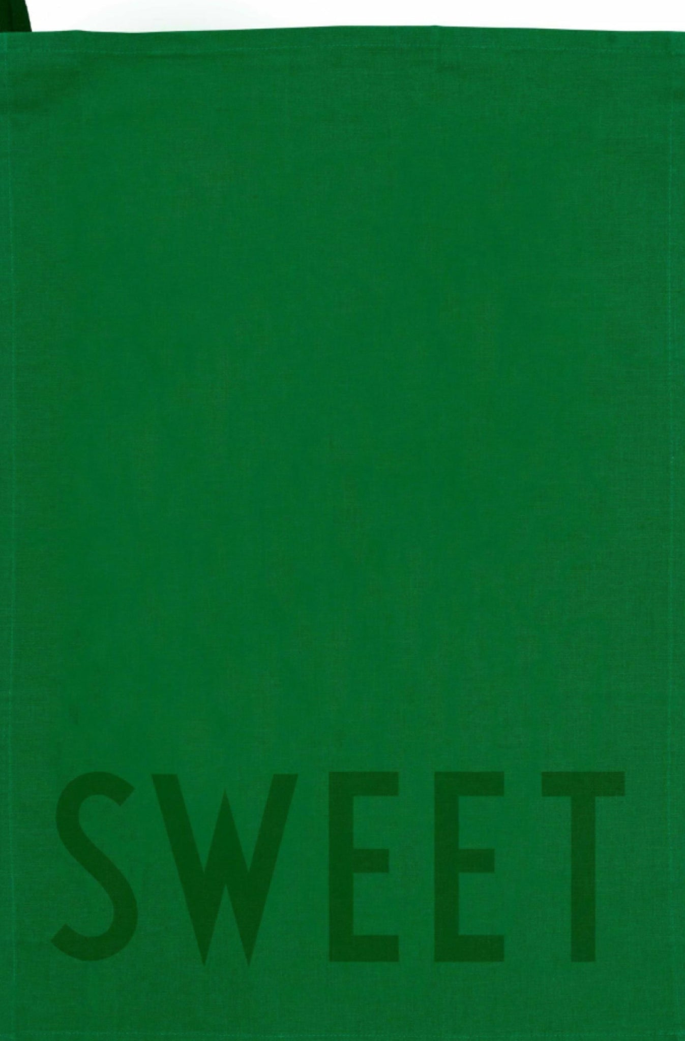 Design Letter's Favorite Tea Towel Set of 2, Olive Green