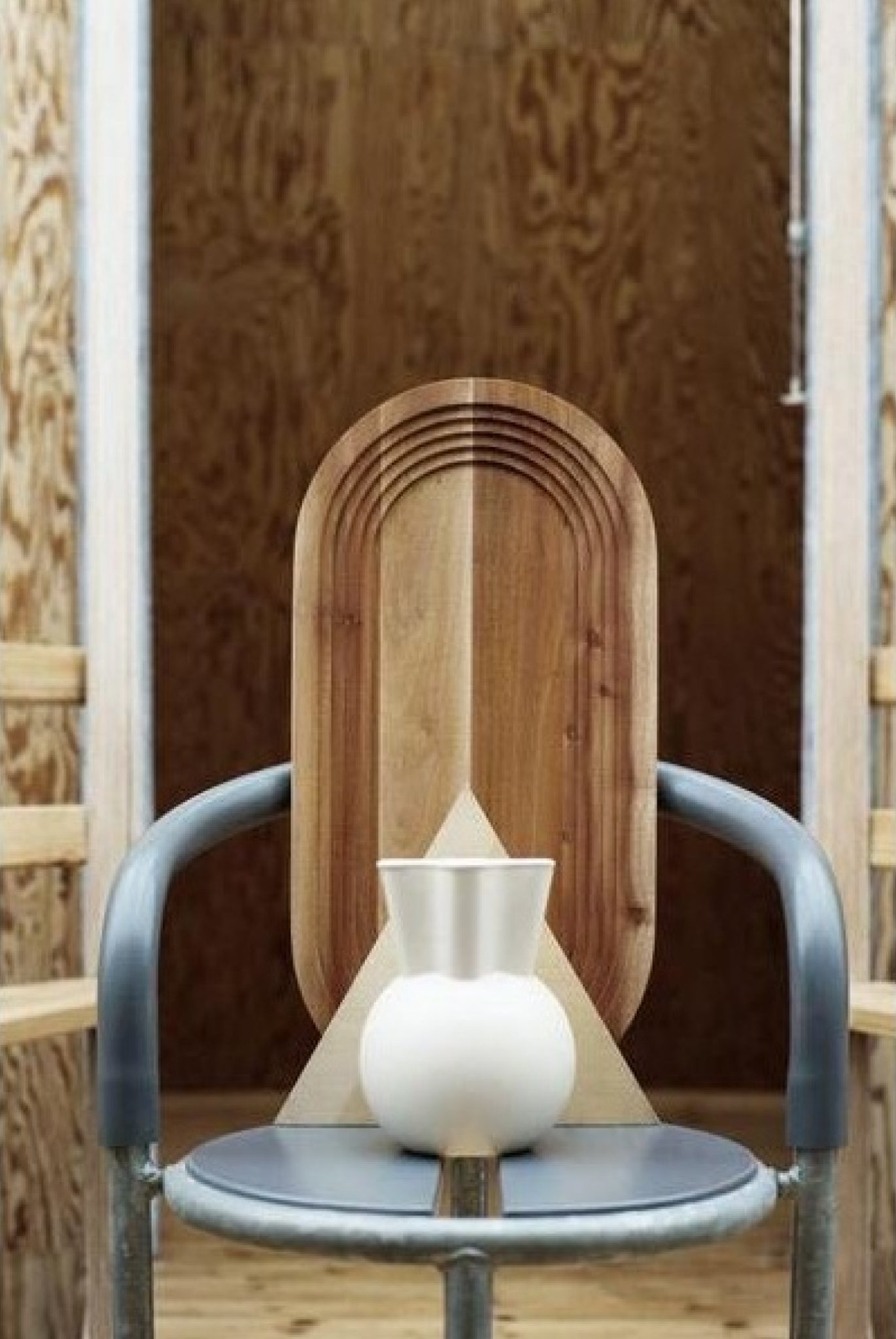 Spring Copenhagen Vase With Curved Top, 50cm