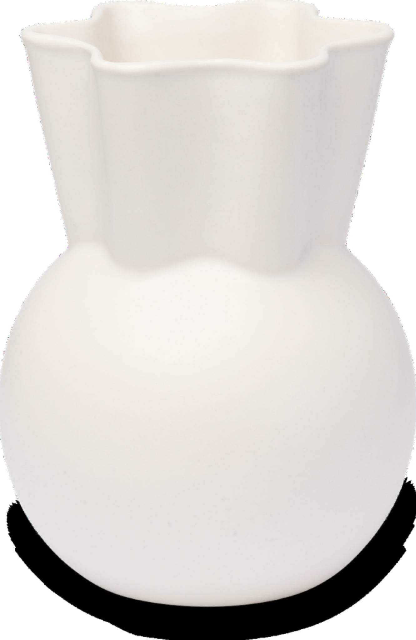 Spring Copenhagen Vase With Curved Top, 20cm