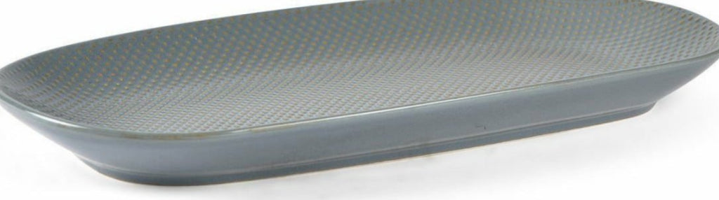 Villa Collection Serving Bowl, Blue Grey