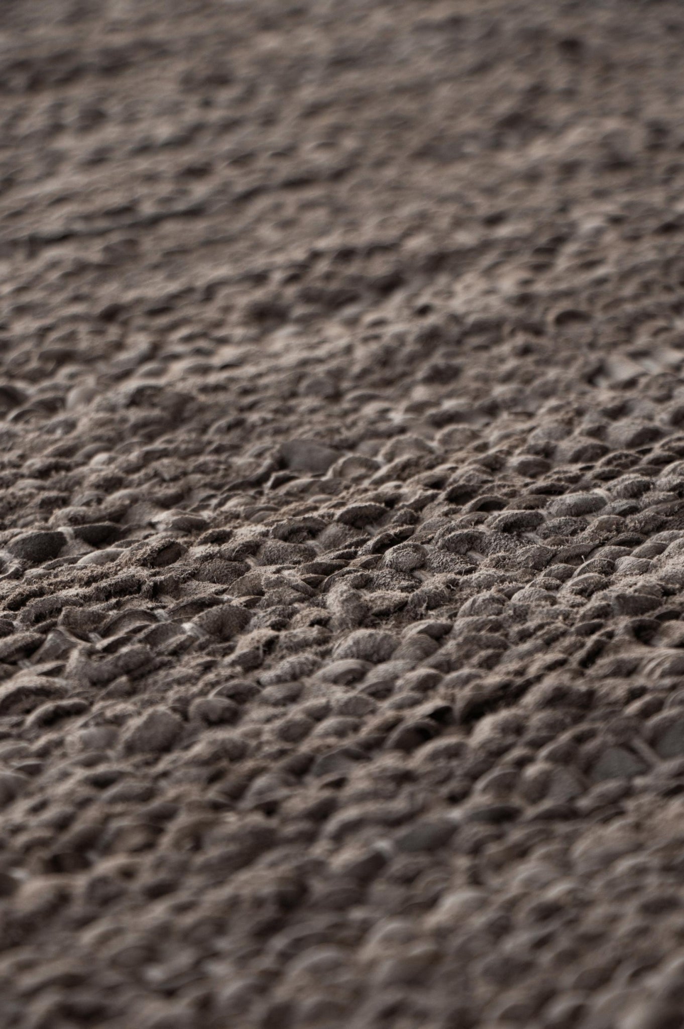 Rug Solid Leather Carpet Wood, 170 X 240 Cm