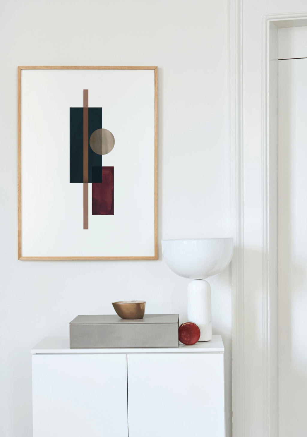 Paper Collective Shapes Of Color 03 Poster, 50x70 Cm