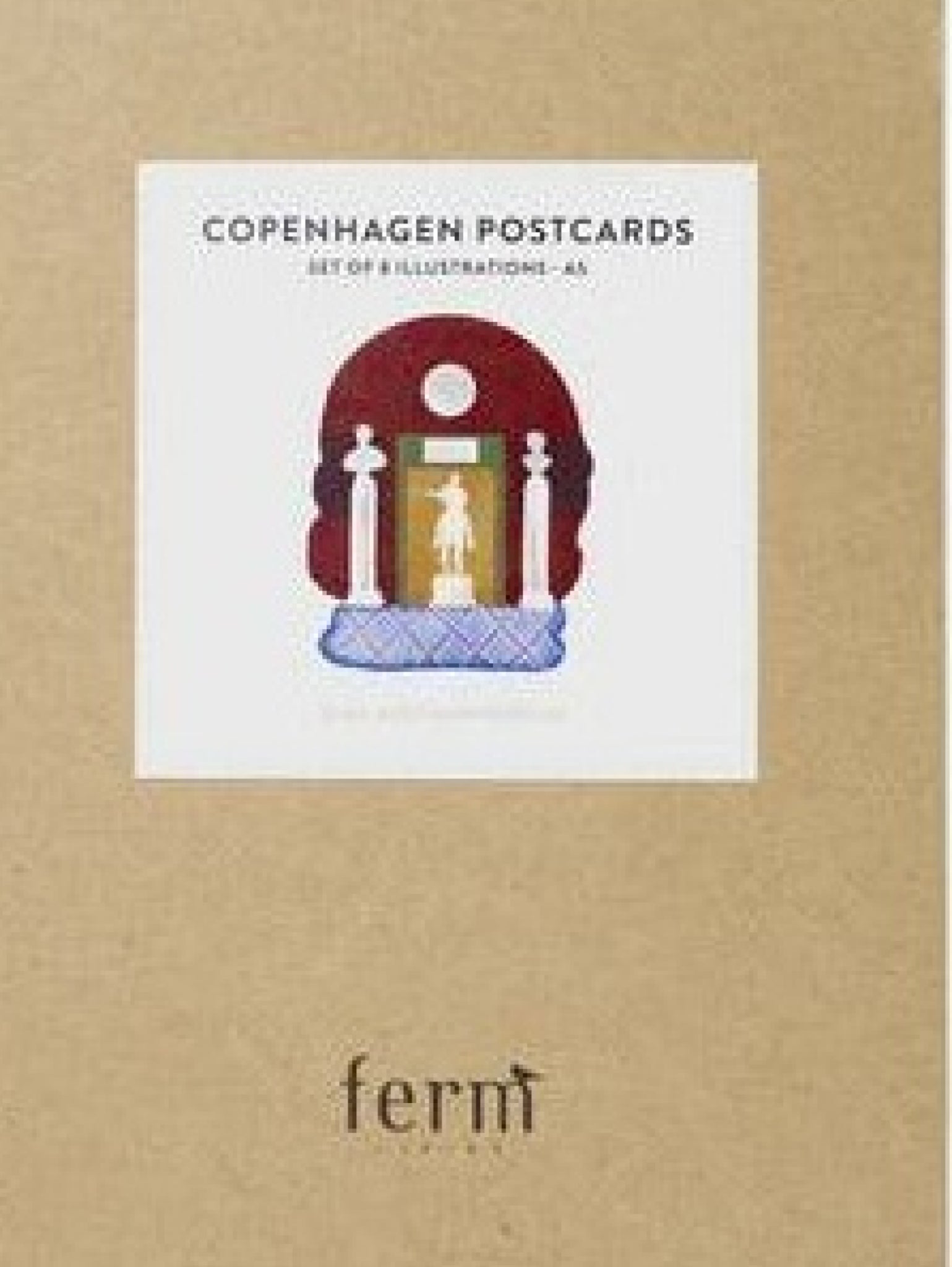 Ferm Living Copenhagen Postcards, 8pcs.