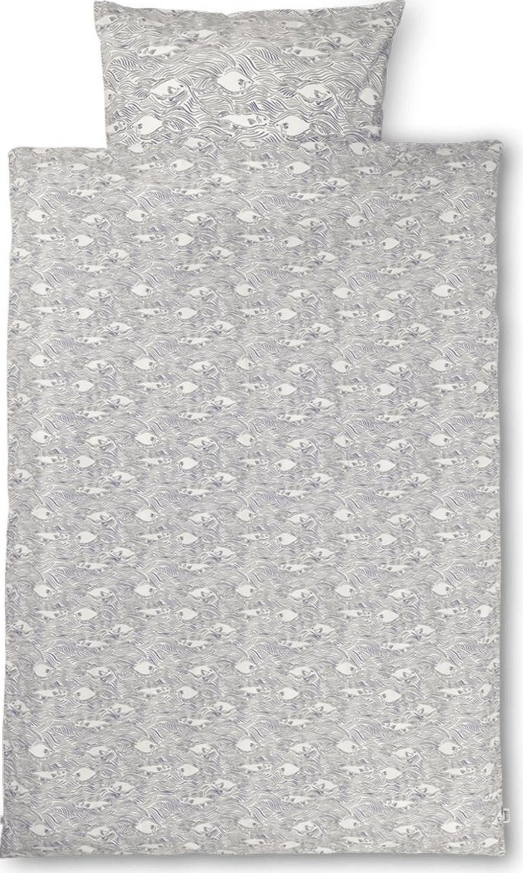 Ferm Living Stream Duvet And Pillowcase Set, Junior