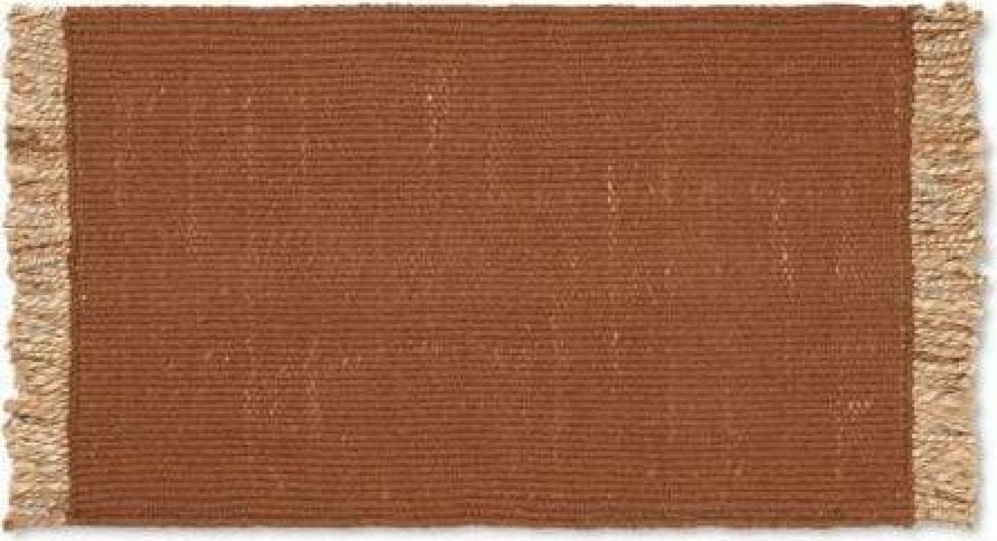 Ferm Living Block Mat 80x50 Cm, Dark Red