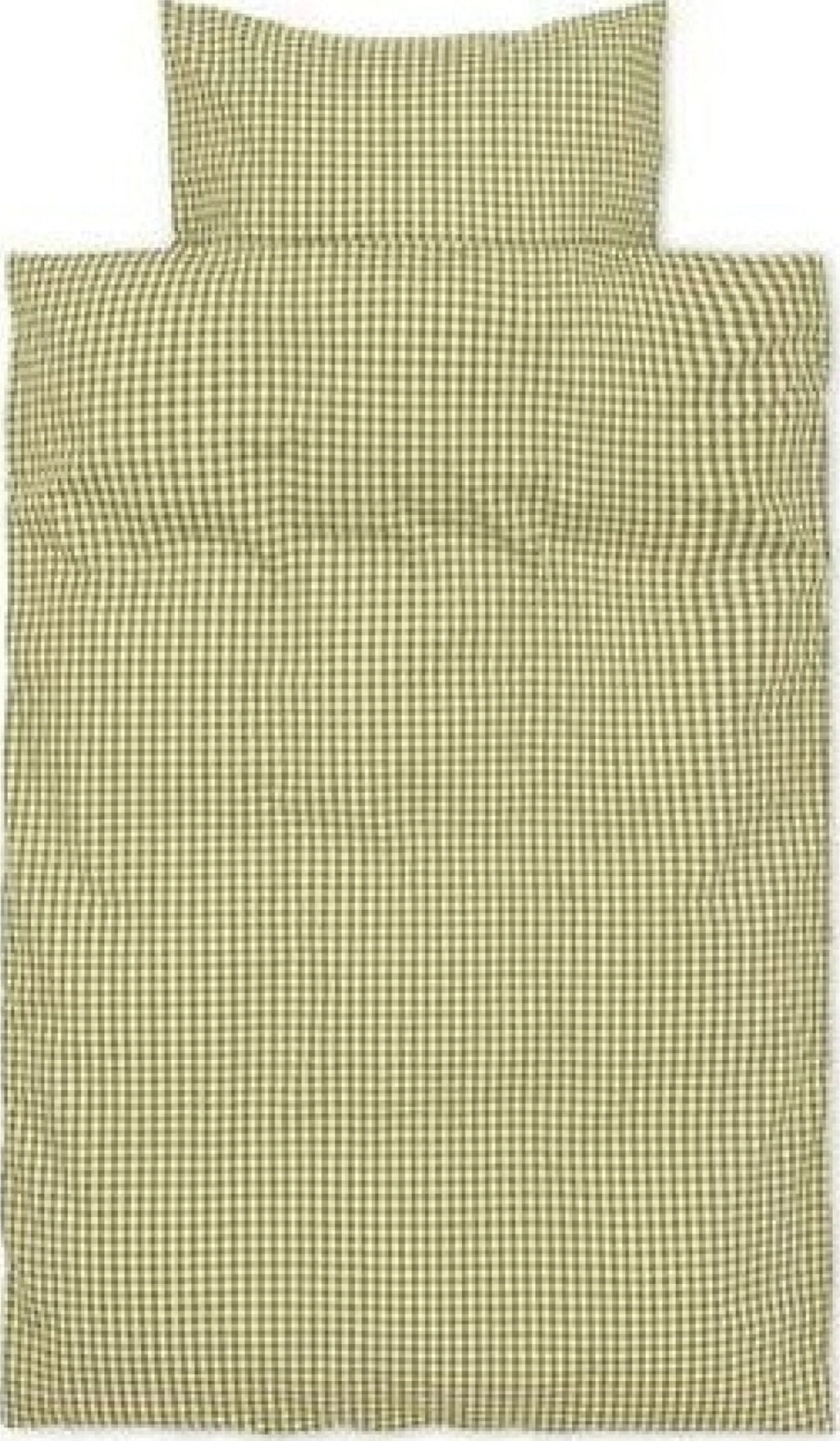 Ferm Living Check Bed Linen 140x200 Cm, Yellow