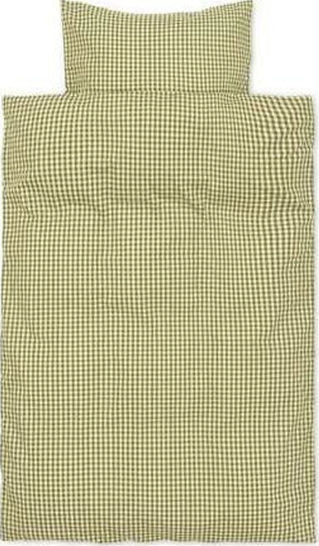 Ferm Living Check Bed Linen Junior 100x140 Cm, Yellow