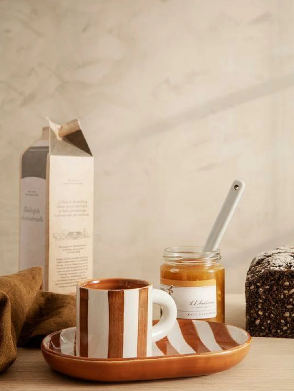 Ferm Living Milu Snack Set, Terracotta