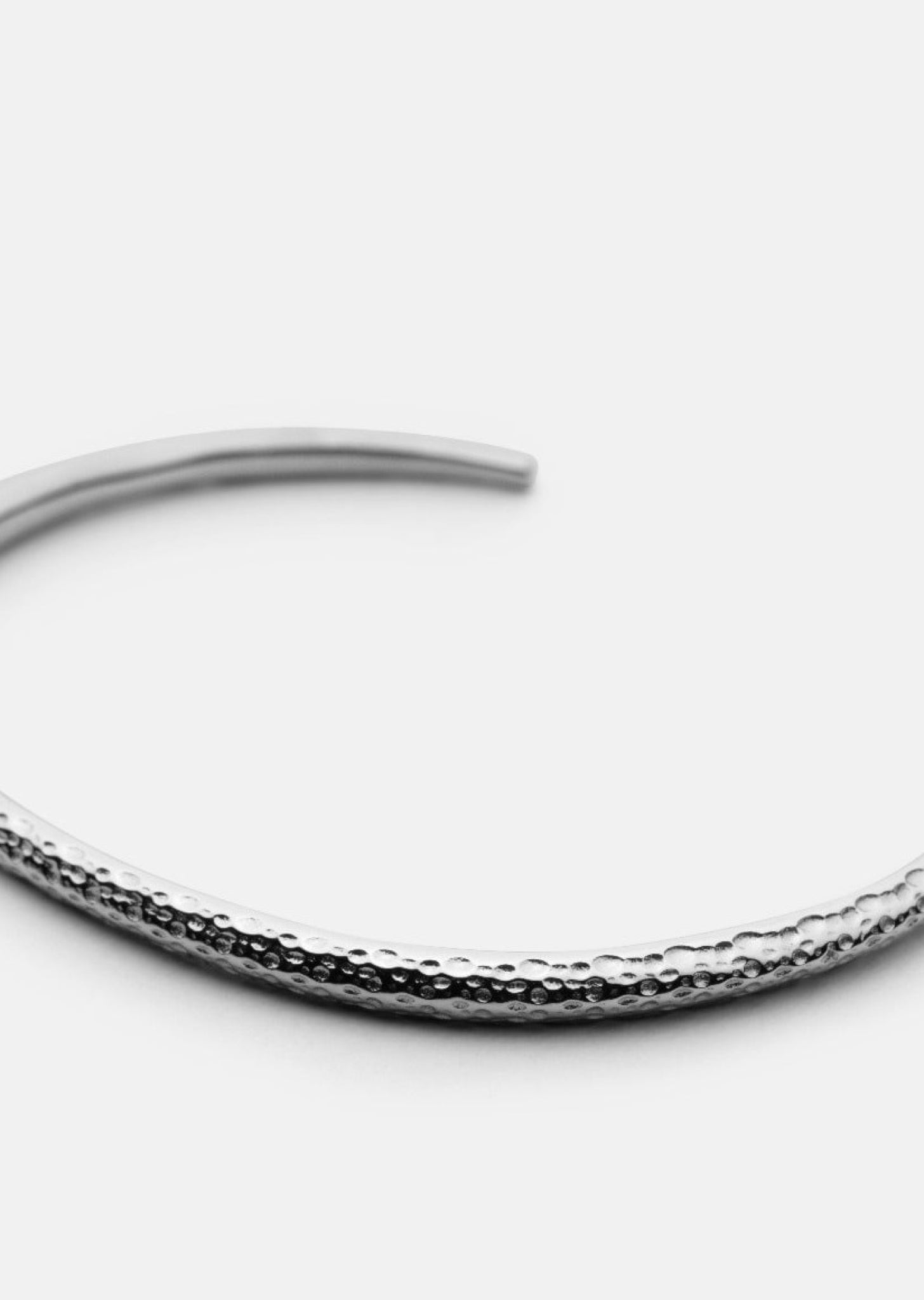 Skultuna Juneau Bracelet Small Polished Steel, ø14,5 Cm