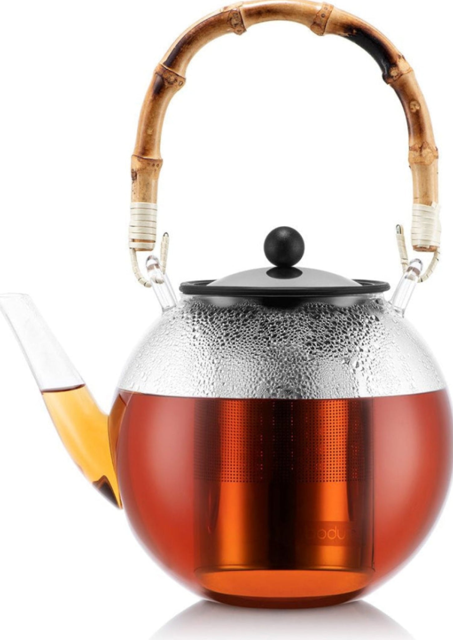 Bodum Assam Tea Maker with Filter and Handle Bamboo, 1.5 L