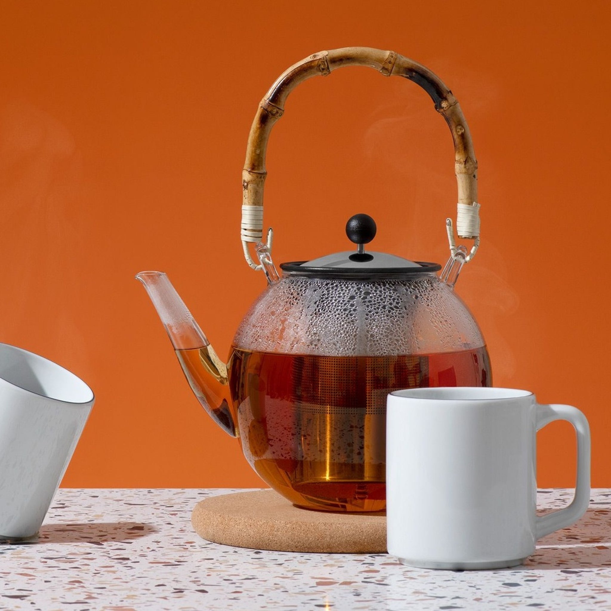 Bodum Assam Tea Maker with Filter and Handle Bamboo, 1.5 L