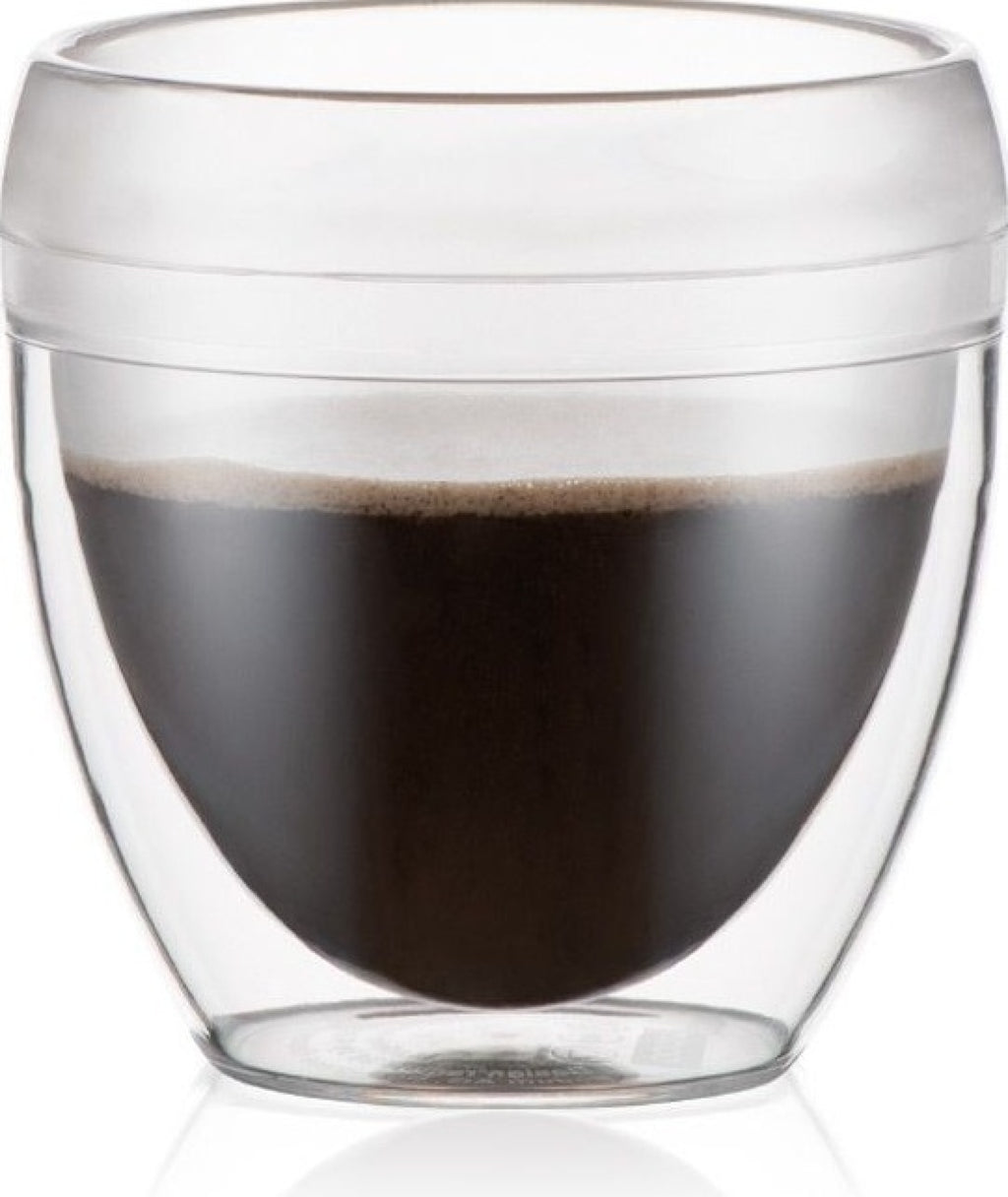 Bodum Pavina Outdoor Mug Double-walled Transparent 0.25 L, 6 pcs.