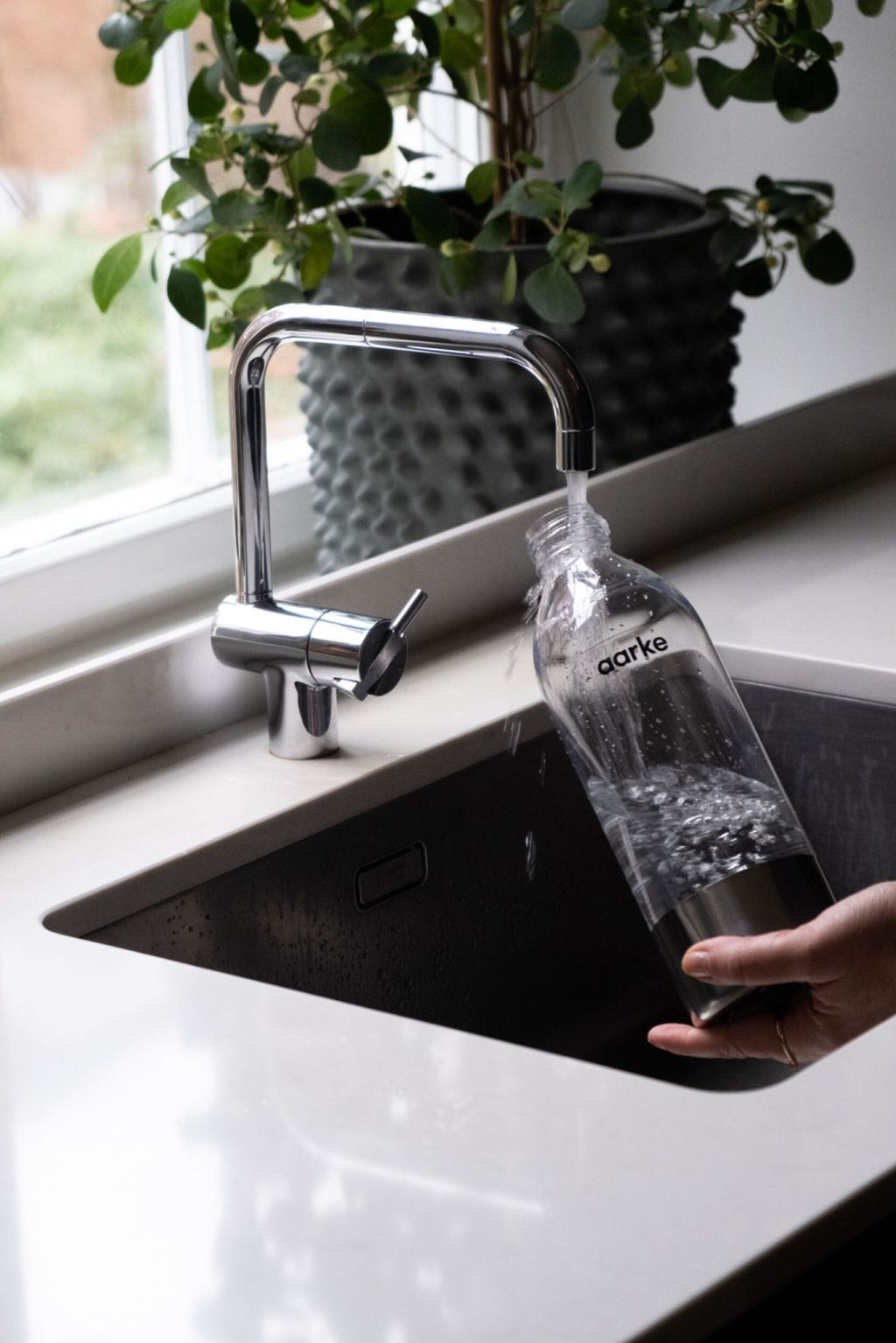 Aarke 800ml BPA-Free PET Water Bottle - Compatible with Carbonator Series