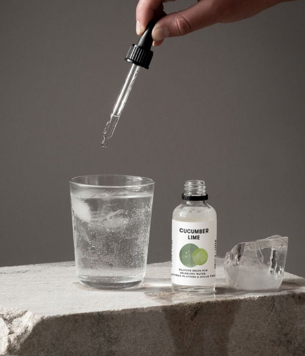 Aarke Cucumber Lime Aroma Drops: Refreshing, Sugar-free Sparkling Water