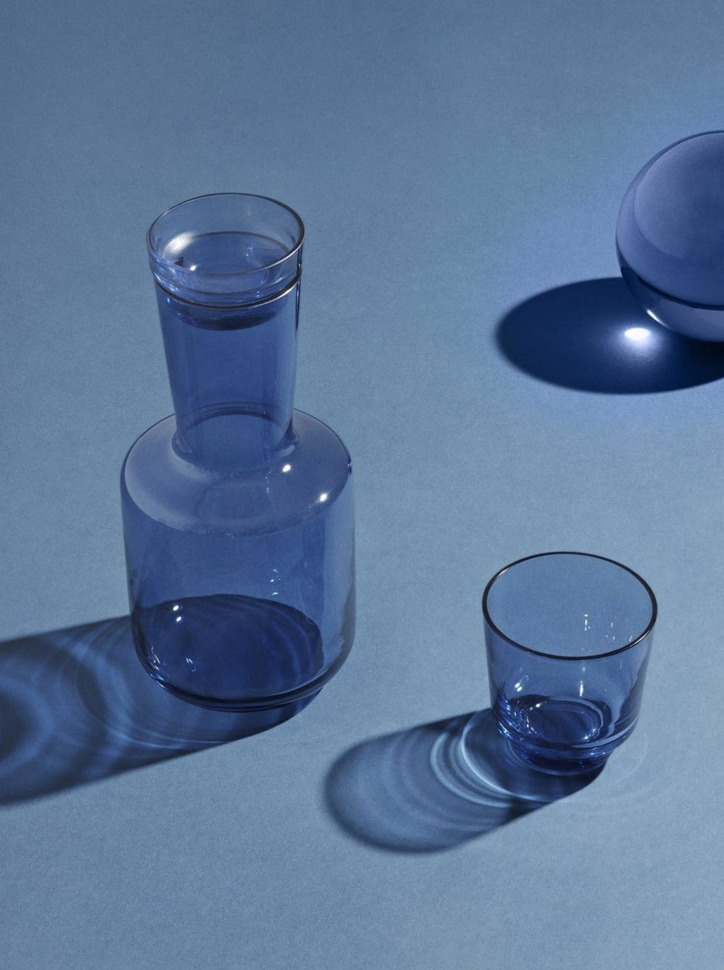 Muuto Raise Drinking Glass Set Of 20 Cl, Dark Blue