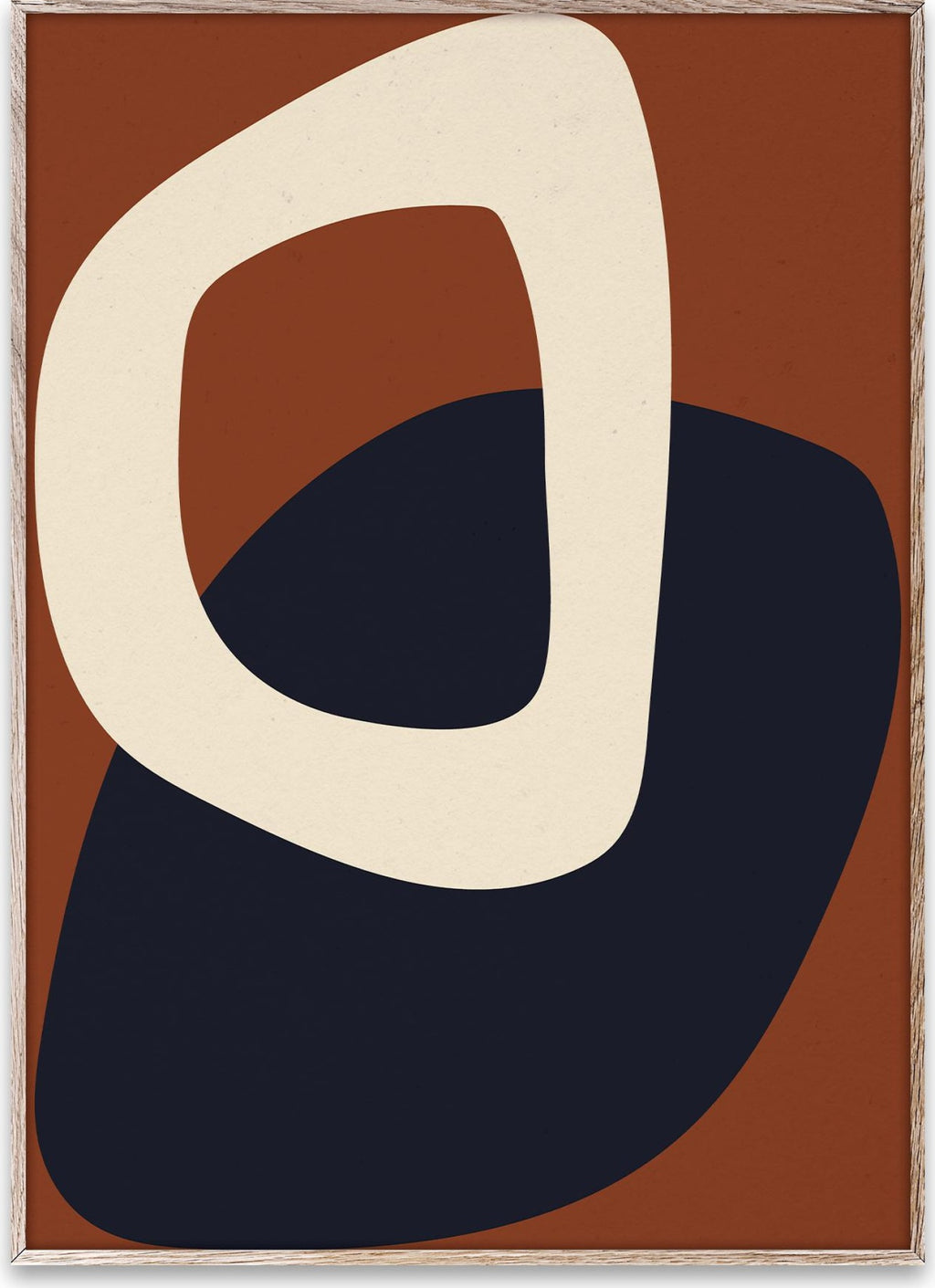 Paper Collective Solid Shapes 02 Poster, 30x40 Cm