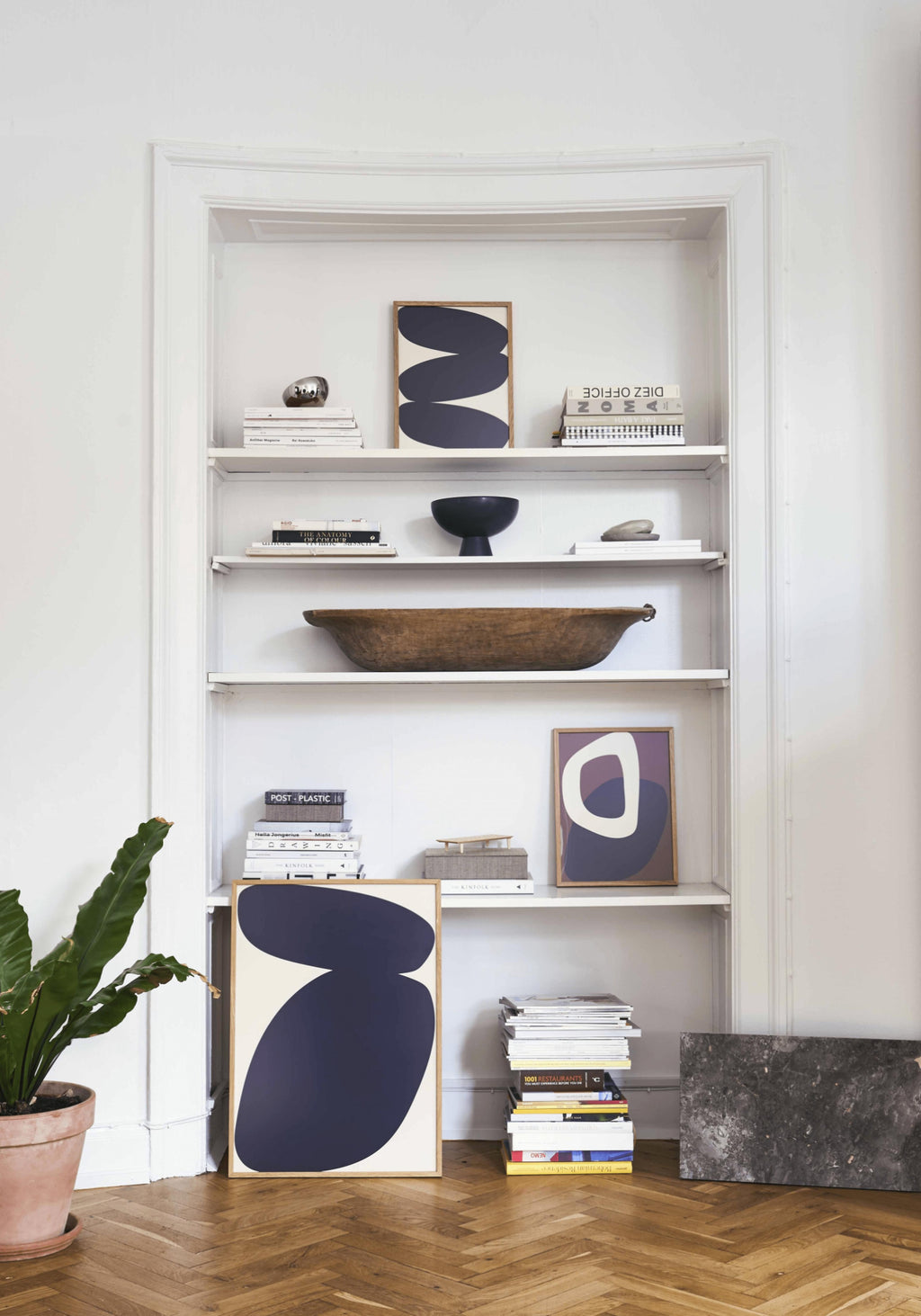 Paper Collective Solid Shapes 03 Poster, 50x70 Cm