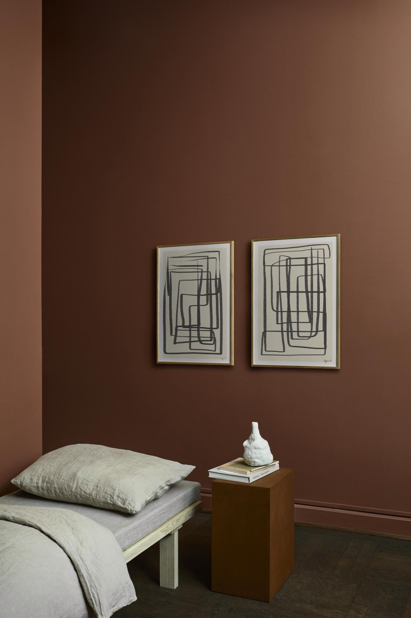 Paper Collective Different Ways Black I Poster, 50x70 Cm