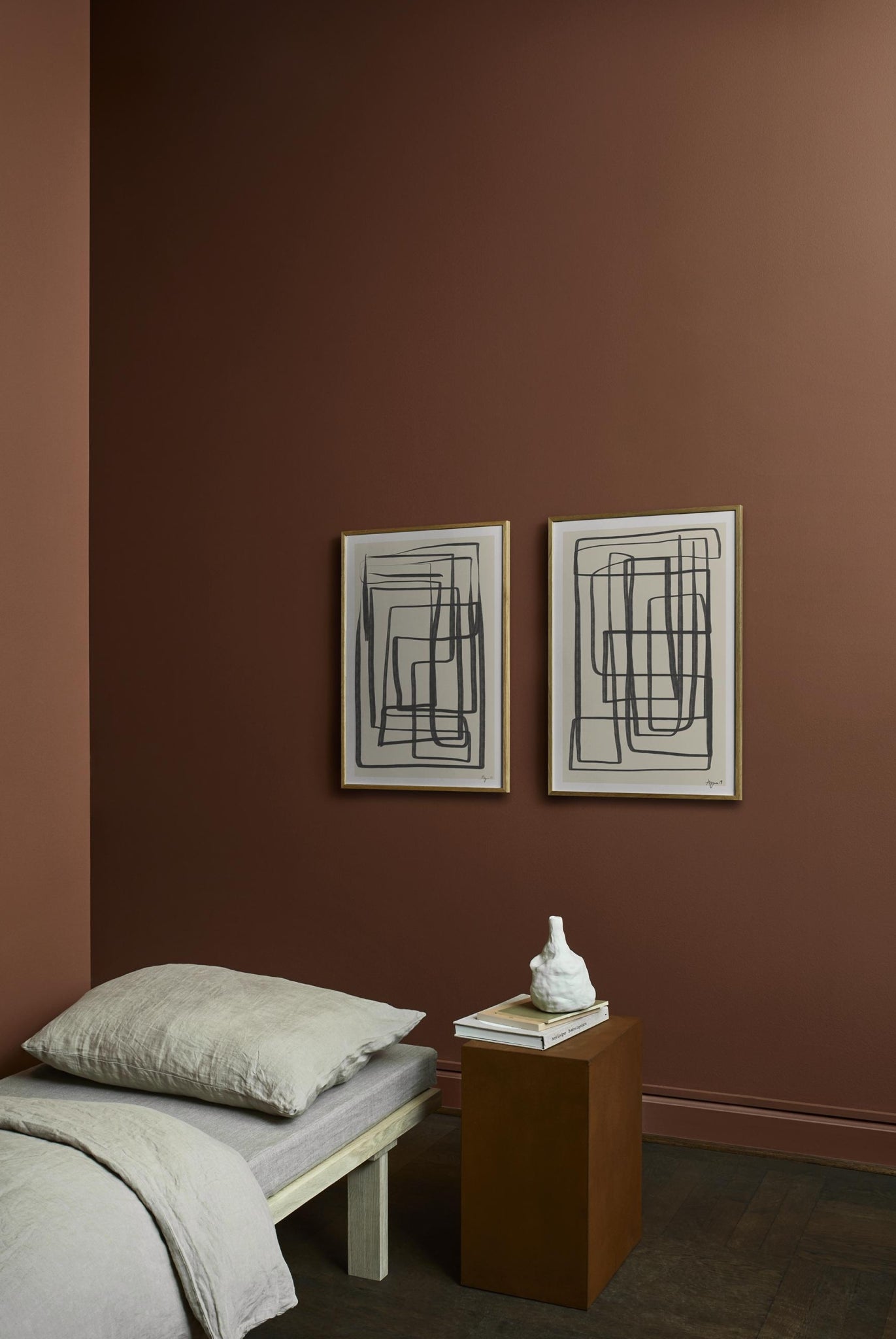 Paper Collective Different Ways Black I Poster, 50x70 Cm