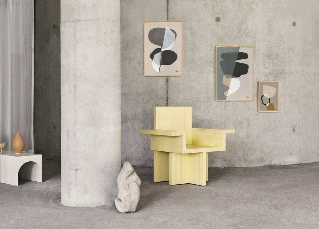 Paper Collective Composition 01 Poster, 50x70 Cm