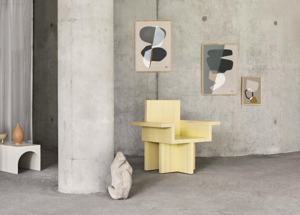 Paper Collective Composition 01 Poster, 50x70 Cm