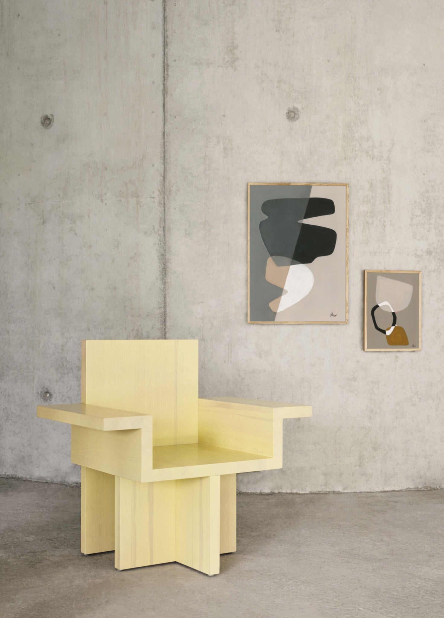 Paper Collective Composition 03 Poster, 50x70 Cm