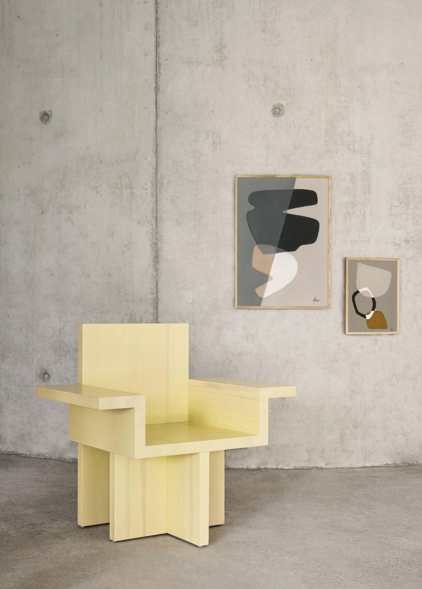 Paper Collective Composition 03 Poster, 50x70 Cm