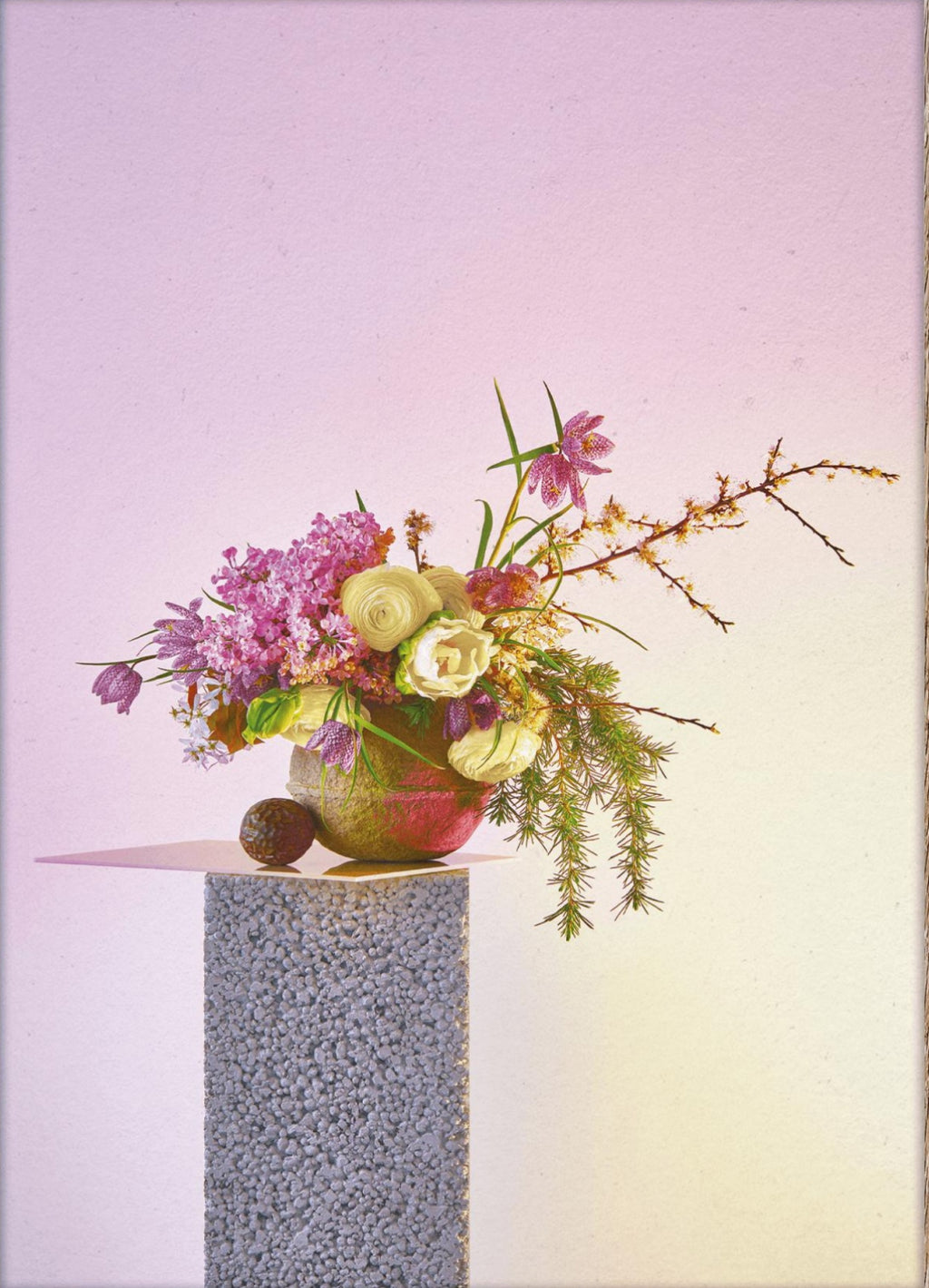 Paper Collective Bloom 07 Poster 50x70 Cm, Cream