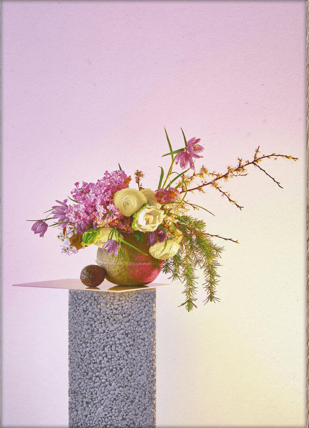 Paper Collective Bloom 07 Poster 50x70 Cm, Cream