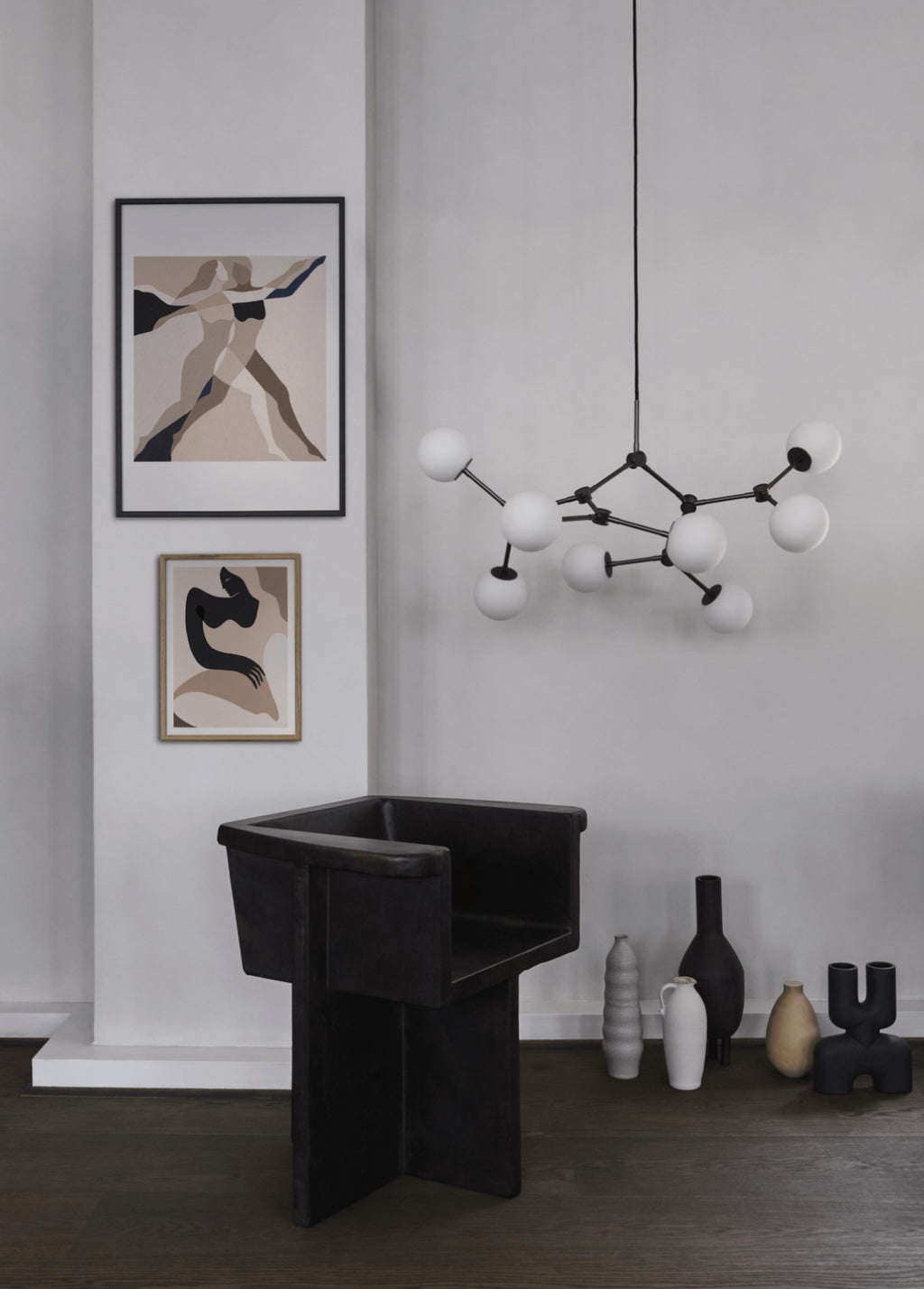 Paper Collective Two Dancers Poster, 50x70 Cm