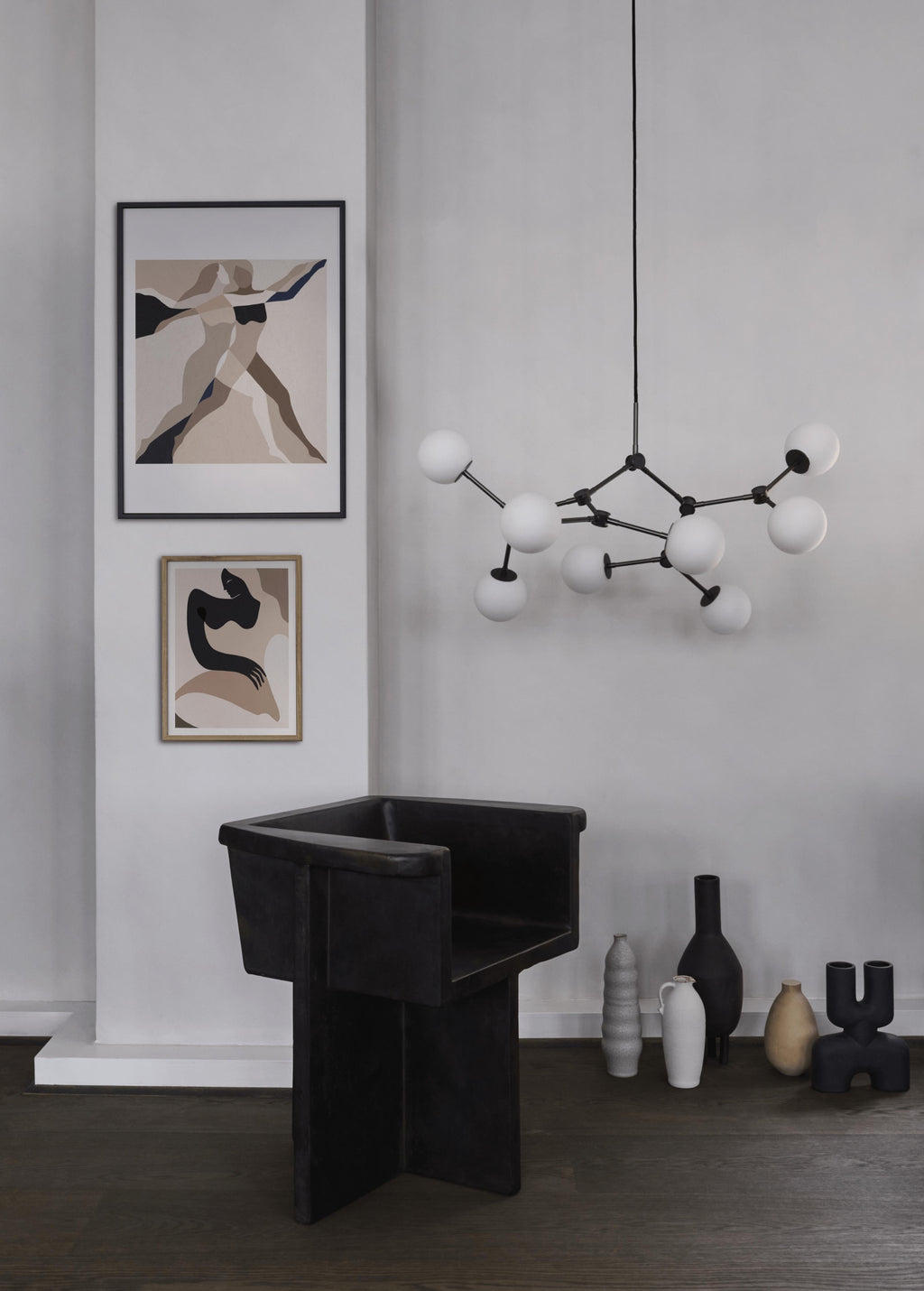 Paper Collective Two Dancers Poster, 50x70 Cm