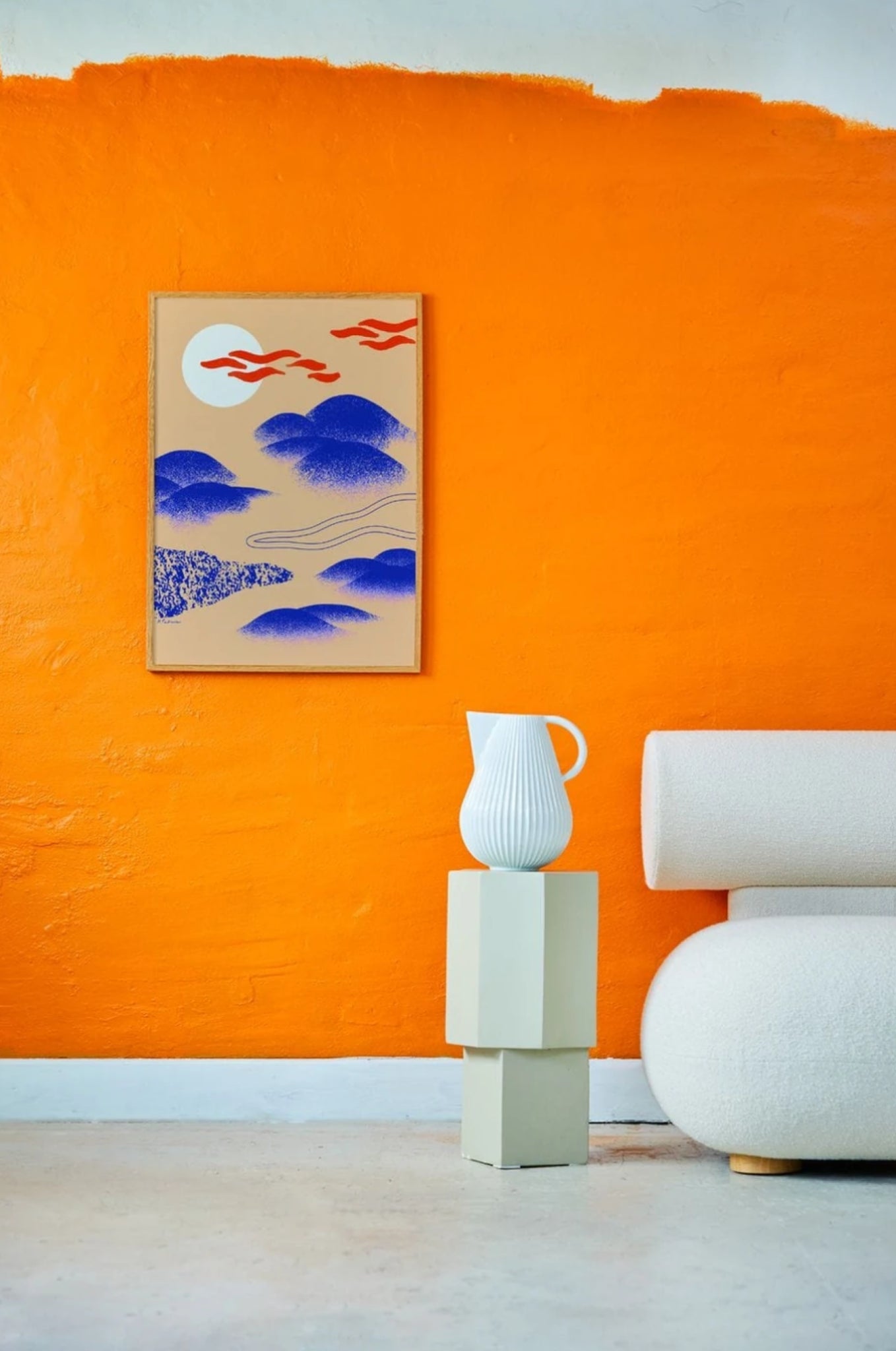 Paper Collective Japanese Hills Poster, 50x70 Cm