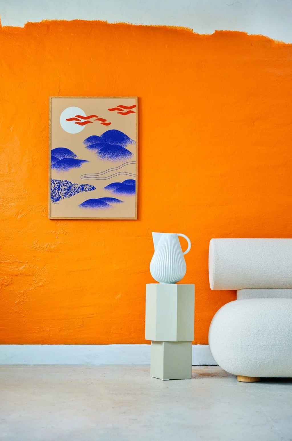 Paper Collective Japanese Hills Poster, 50x70 Cm