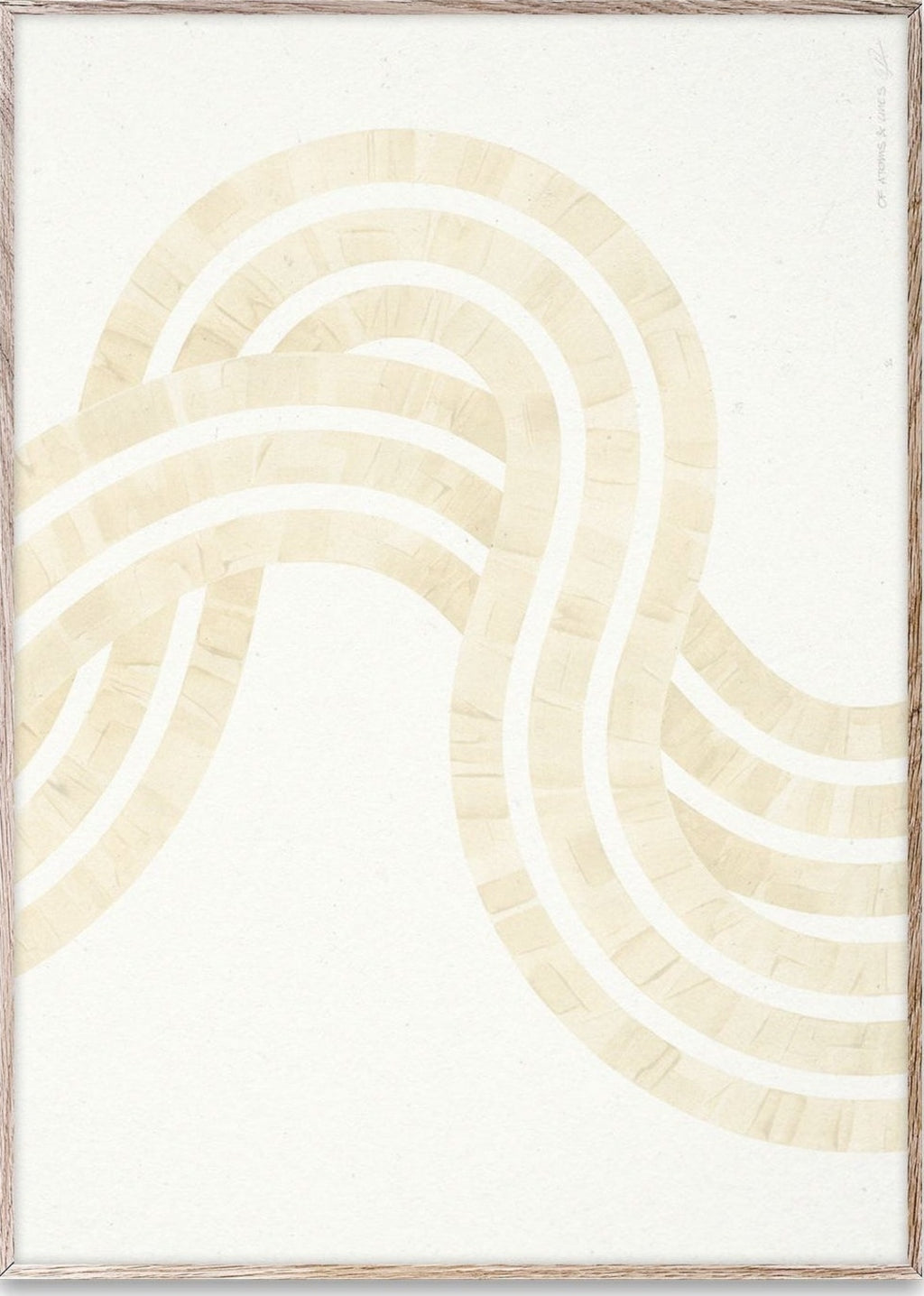 Paper Collective Entropy Sand 02 Poster, 50x70 Cm