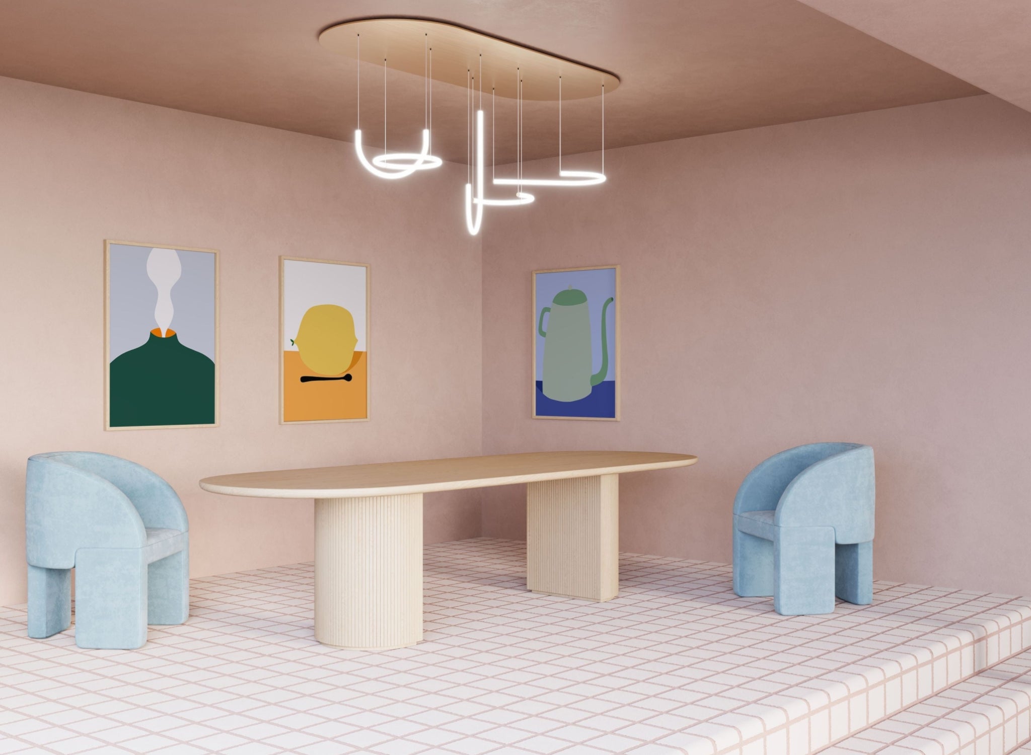 Paper Collective Cafetiere Poster, 30x40 Cm