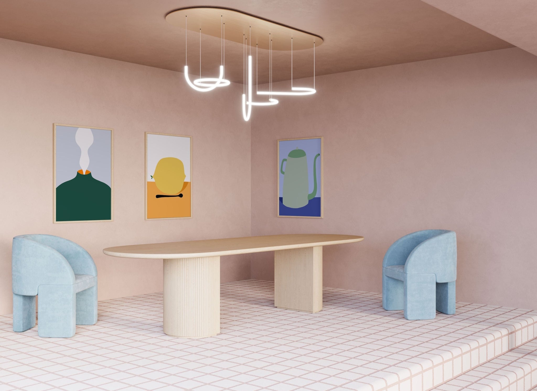 Paper Collective Cafetiere Poster, 30 X40 Cm