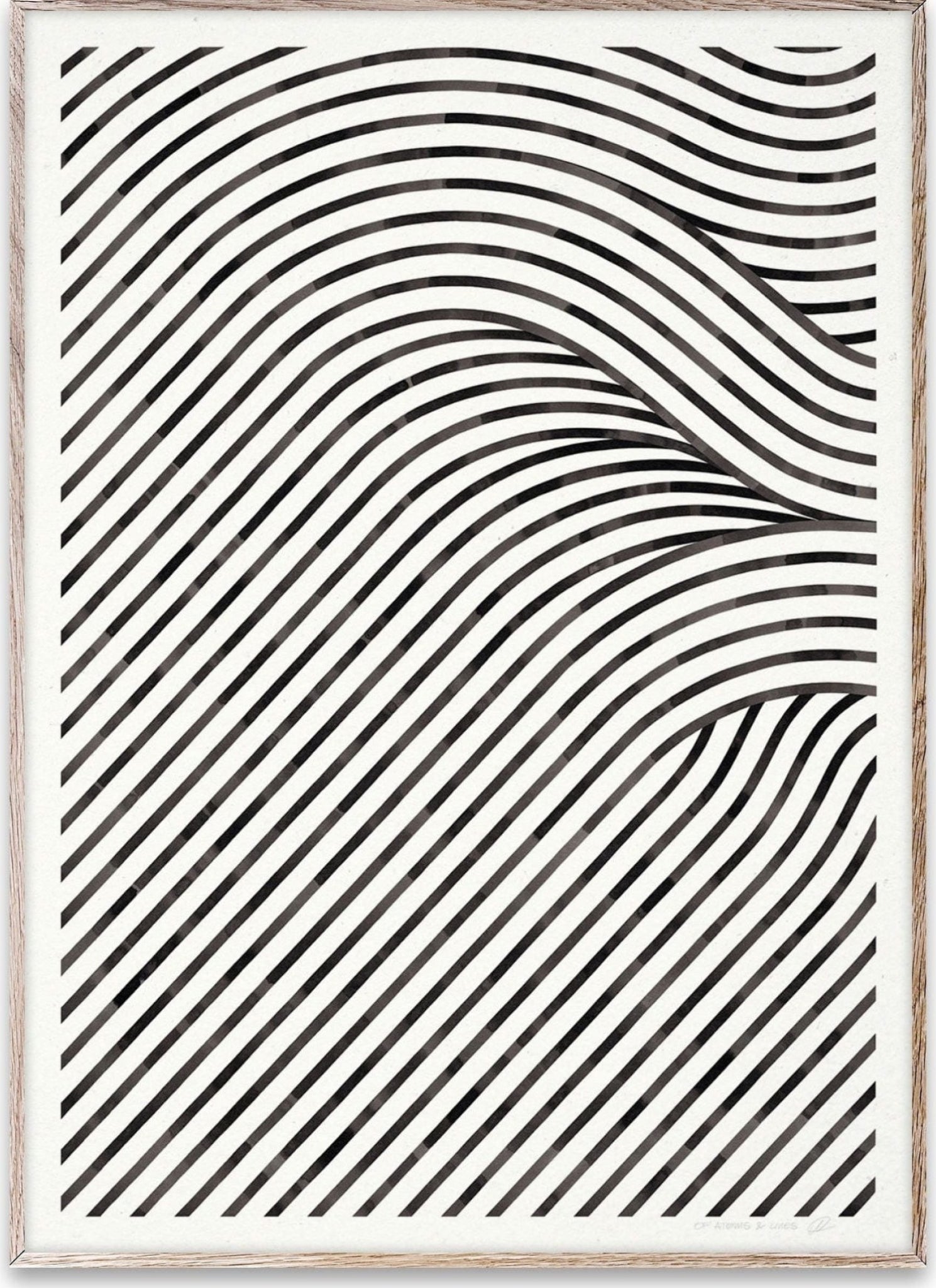 Paper Collective Quantum Fields 02 Poster, 30x40 Cm