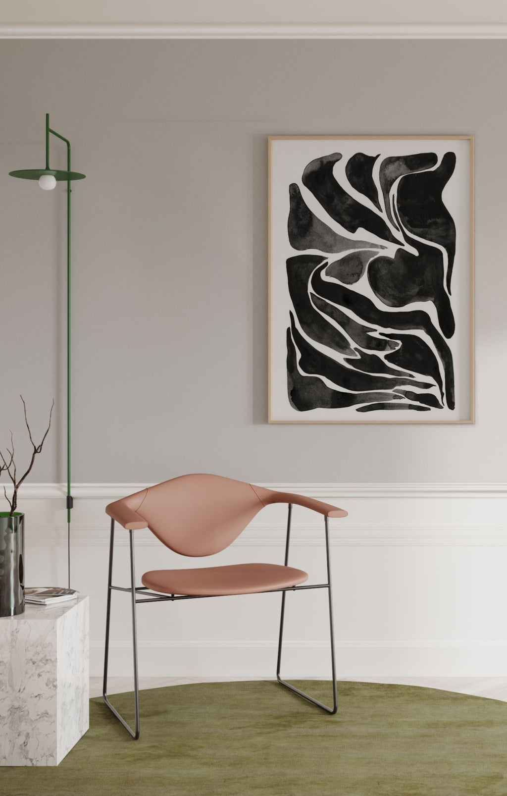 Paper Collective Low Hum 01 Poster, 30x40 Cm