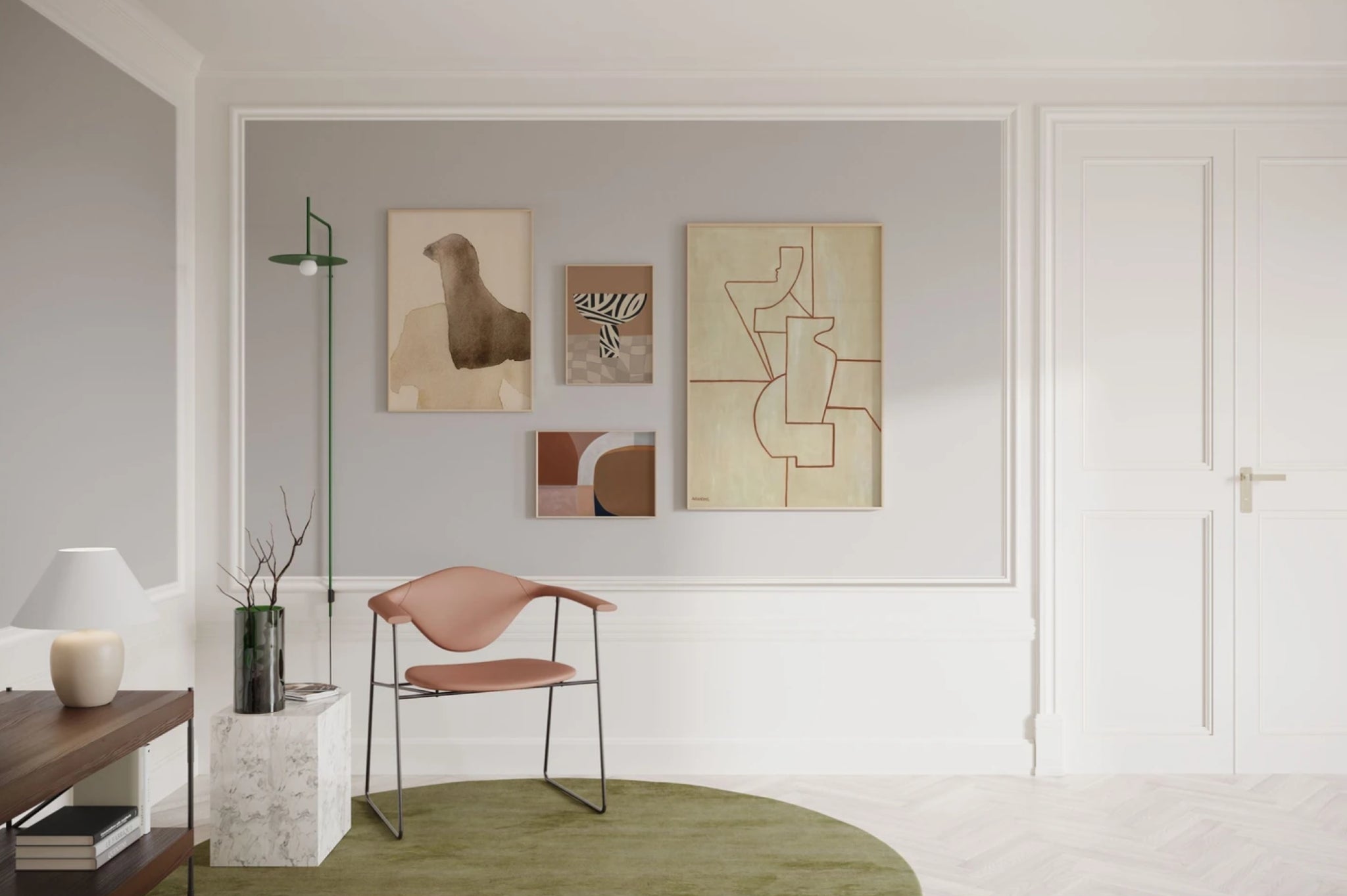 Paper Collective Antic Ideal 01 Poster, 50x70 Cm