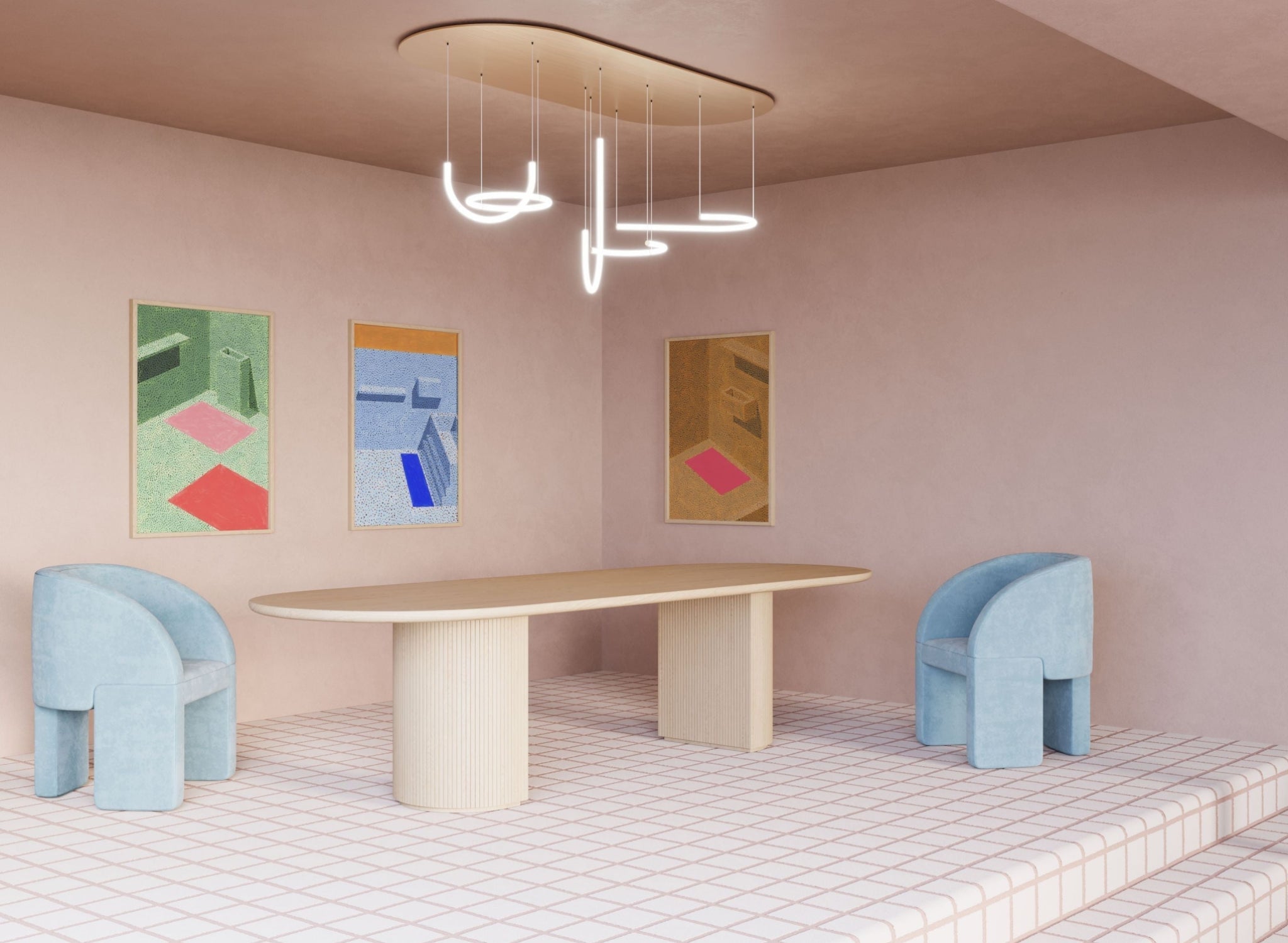 Paper Collective Bathroom Stories 03 Poster, 50x70 Cm