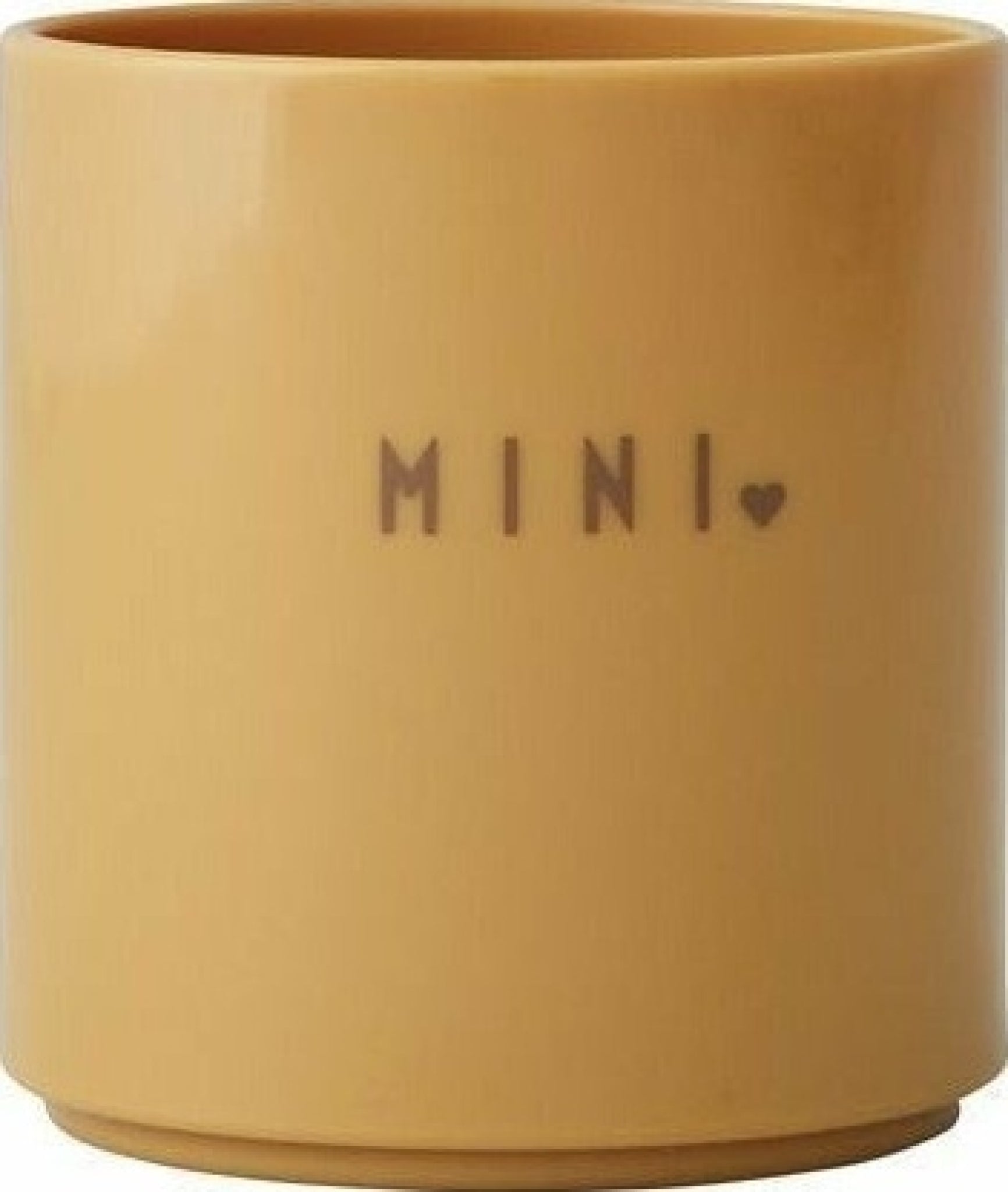 Design Letters Mini Favorite Mug Mustard, Boss