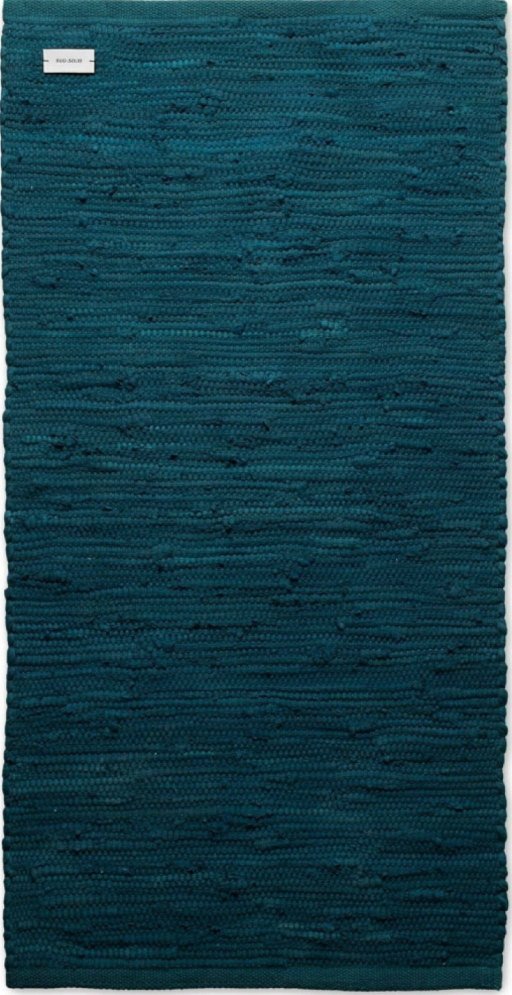 Rug Solid Cotton Rug 60 X 90 Cm, Kerosene